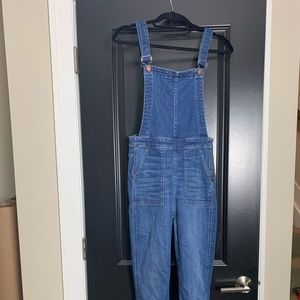 Madewell denim overalls
